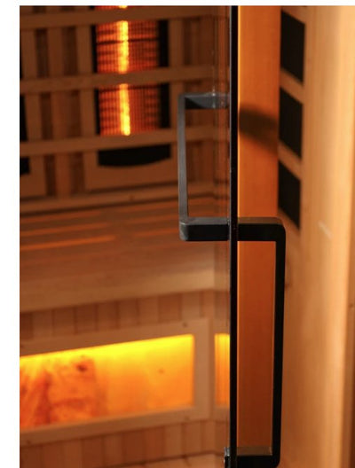 4 Person Infrared Sauna With Himalayan Salt Bar GDI-8040-03