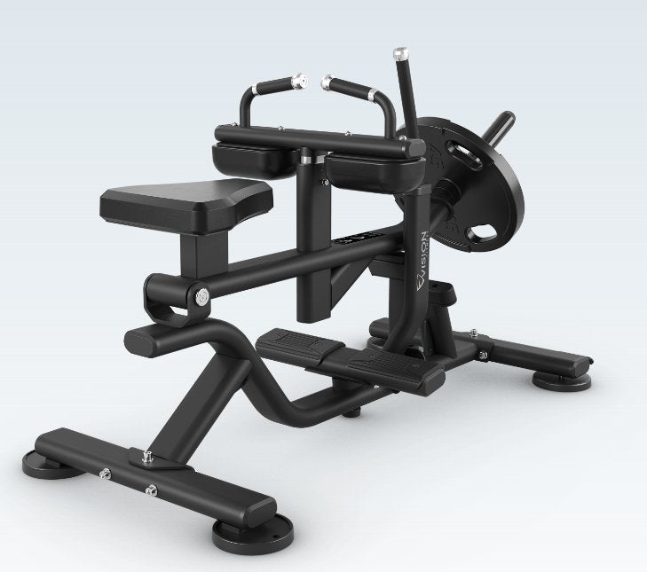 Vision VST600-PL77 Seated Calf Raise – Commercial Plate-Loaded Lower Leg Machine