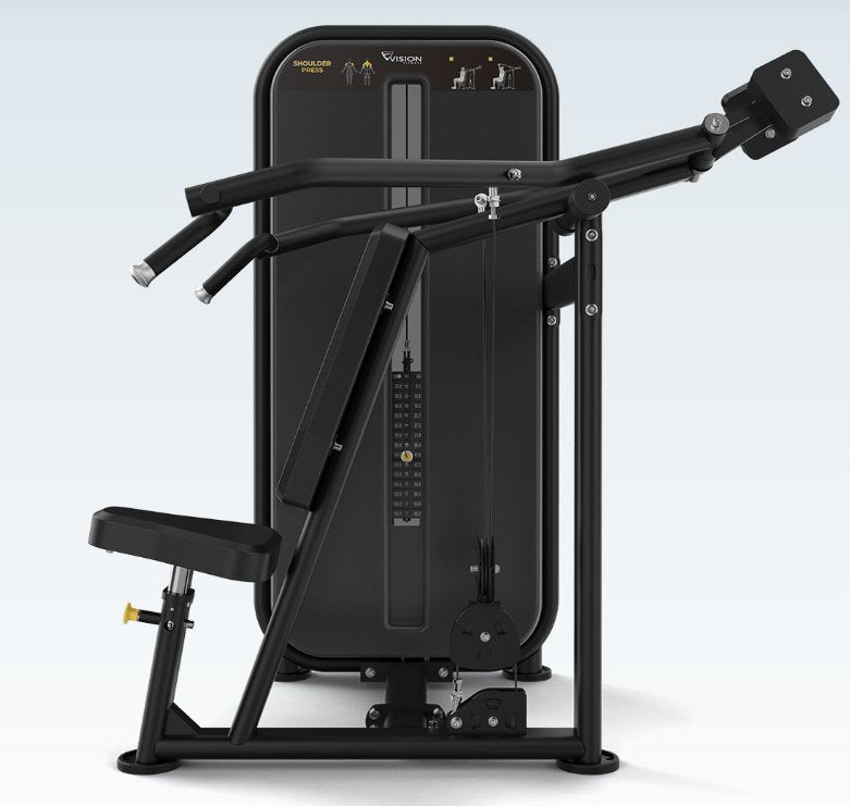 Vision VST600-S23 Shoulder Press Machine – Commercial Selectorized Strength | Fitness Specialist TX