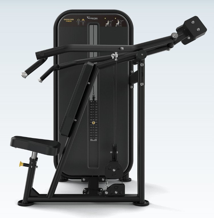 Vision VST600-S23 Shoulder Press Machine – Commercial Selectorized Strength | Fitness Specialist TX