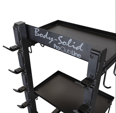 Body-Solid SAR100 Accessory Rack – Compact Storage for Cable Attachments & Workout Accessories