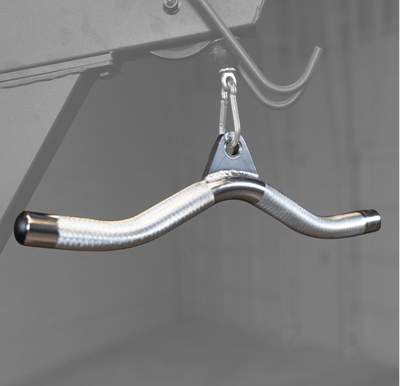 Body-Solid Aluminum Tricep Pressdown Bar Cable Attachment