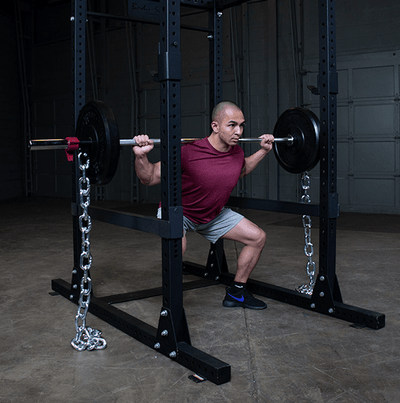 Body-Solid BSTCH44 Lifting Chains – 44lb Variable Resistance Chains for Strength Training