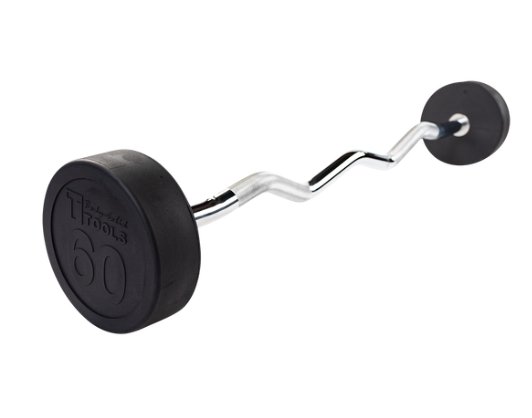 Body Solid EZ Fixed Curl Barbells