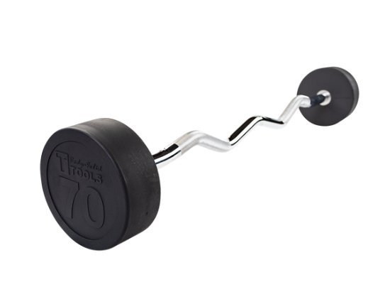 Body Solid EZ Fixed Curl Barbells