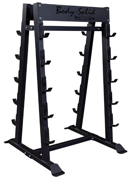 Body Solid Fixed Barbell Rack (Fits 10 barbells)