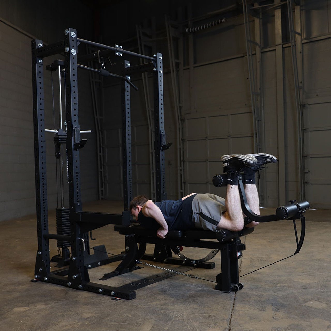 Body Solid GLEG Cable Leg Extension and Leg Curl Bench Attachment