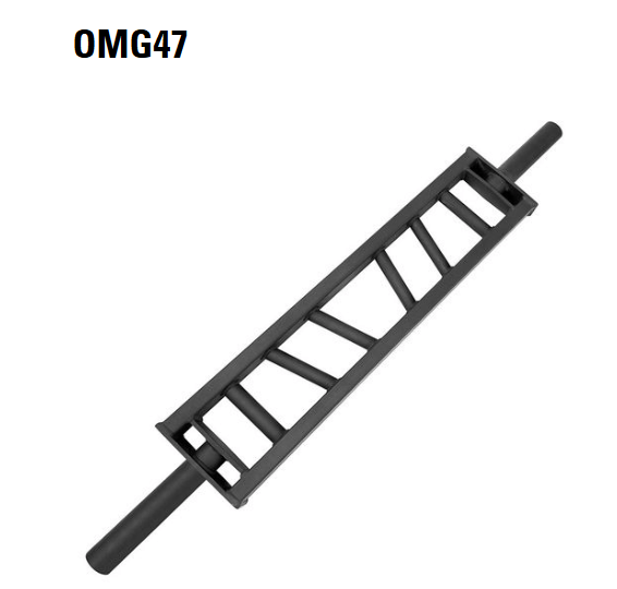 Body-Solid OMG47 Olympic Multi Bar (Black) – Compact Multi-Grip Barbell for Strength Training