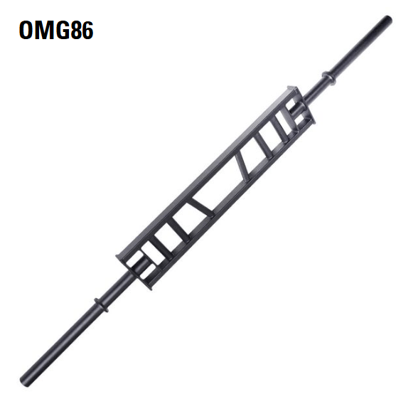 Body-Solid OMG86 Olympic Multi-Grip Bar – Versatile Barbell for Presses, Rows & Curls