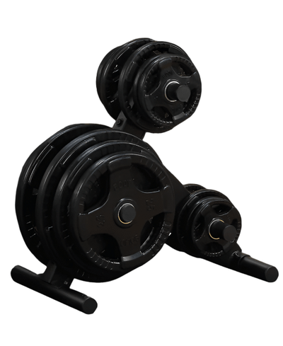 Body-Solid OWT24 Olympic Plate Tree – 6-Peg Weight Plate Storage Rack