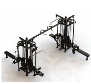Body Solid SJG800 Jungle Gym 9 Station