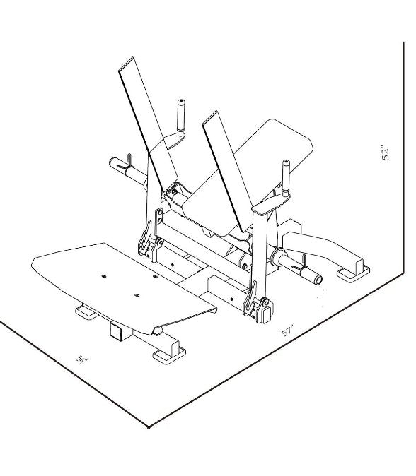 BodyKore Hip Thrust FL1844