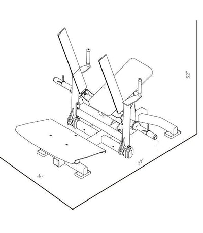 BodyKore Hip Thrust FL1844