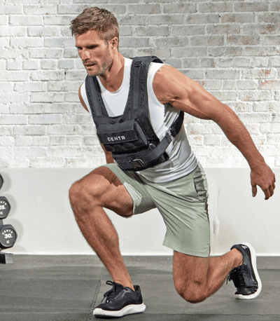 Centr 20LB Adjustable Weighted Vest CWVST20