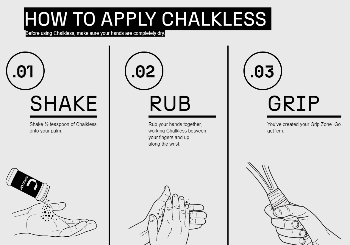 Chalkless Grip Enhancer No Mess Chalk