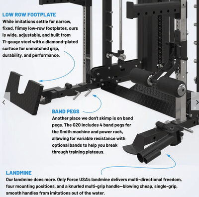 Force USA G20 All-In-One Trainer – Power Rack & Functional Trainer