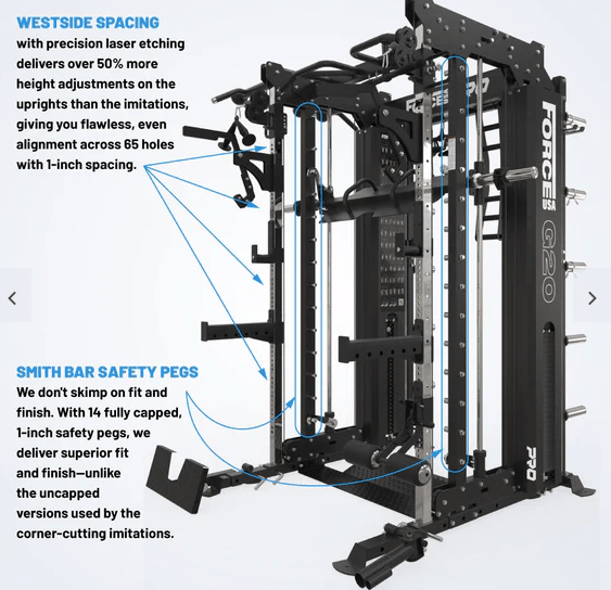 Force USA G20 All-In-One Trainer – Power Rack & Functional Trainer