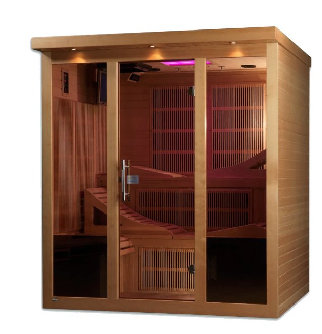 GDI-6996-01 6 Person Near Zero EMF  FAR Infrared Sauna
