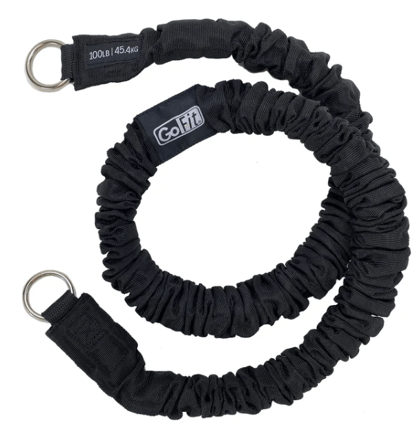 GoFit Resistance Tube – 20lb–100lb with Safety Sleeve (Each Sold Separately)
