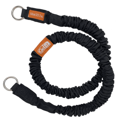 GoFit Resistance Tube – 20lb–100lb with Safety Sleeve (Each Sold Separately)