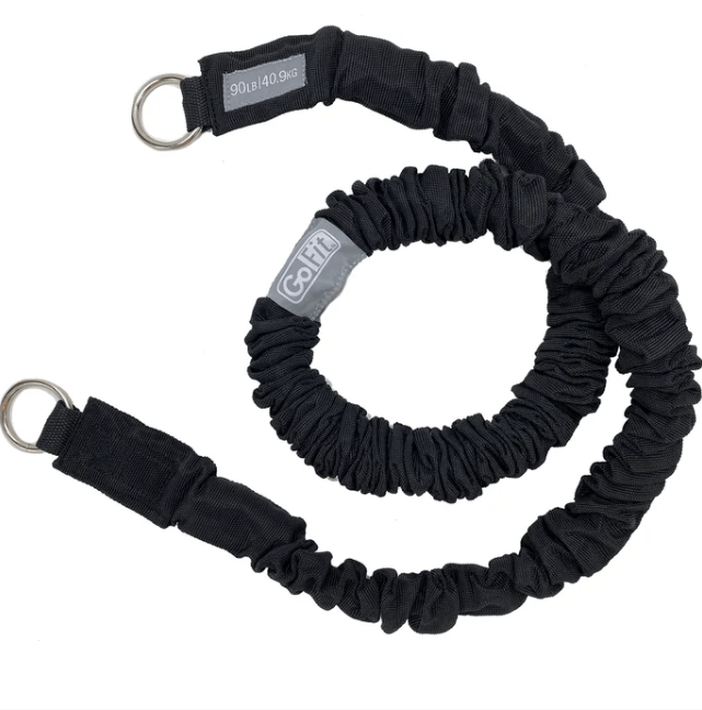 GoFit Resistance Tube – 20lb–100lb with Safety Sleeve (Each Sold Separately)