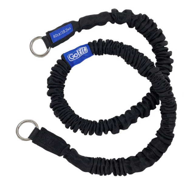 GoFit Resistance Tube – 20lb–100lb with Safety Sleeve (Each Sold Separately)