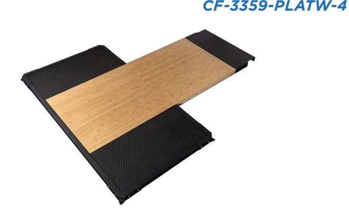 HOIST 4′ Sound-Dampening Wooden Platform – Durable Lifting Surface