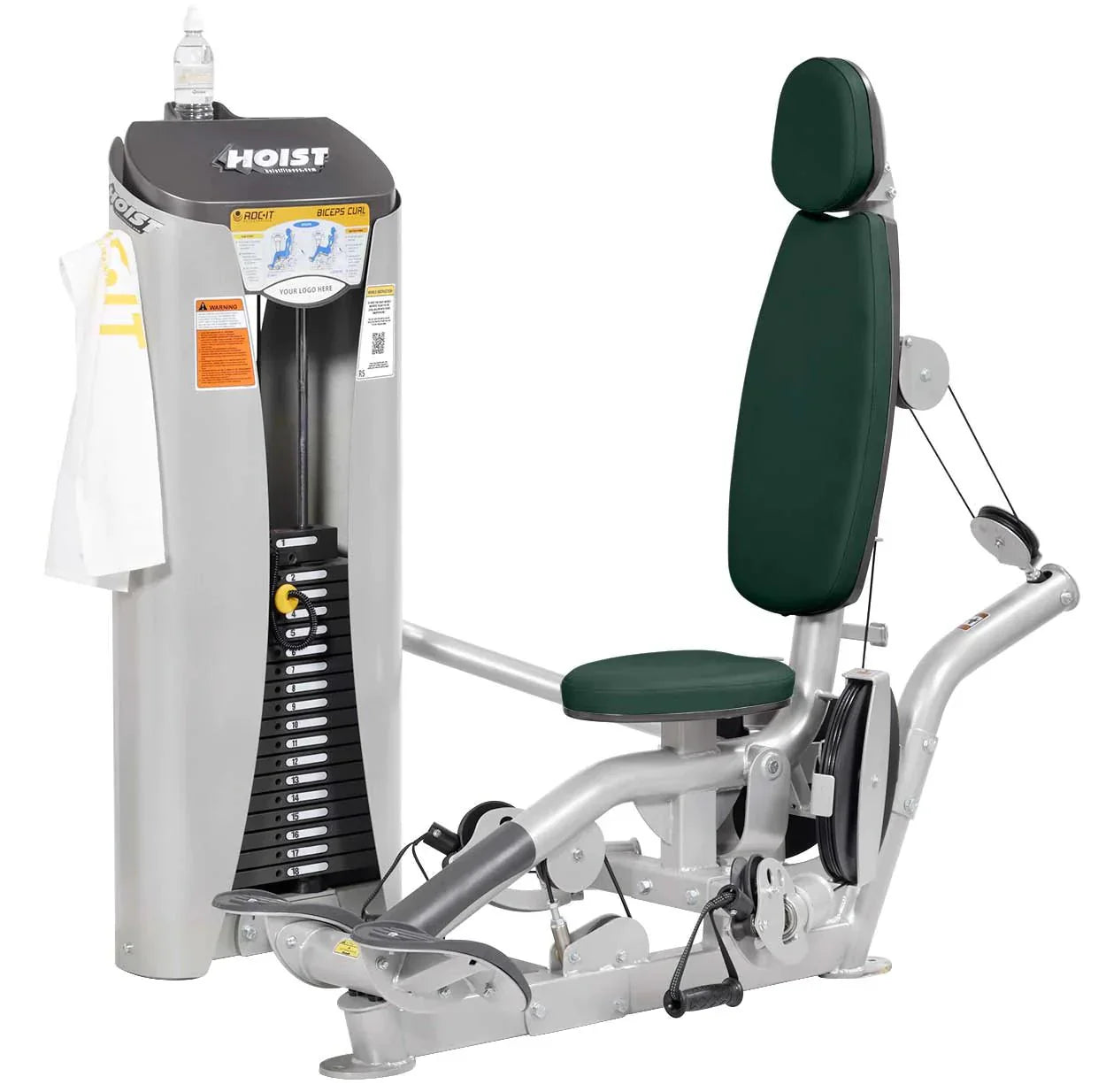 Hoist Roc-It Selectorized Biceps Curl