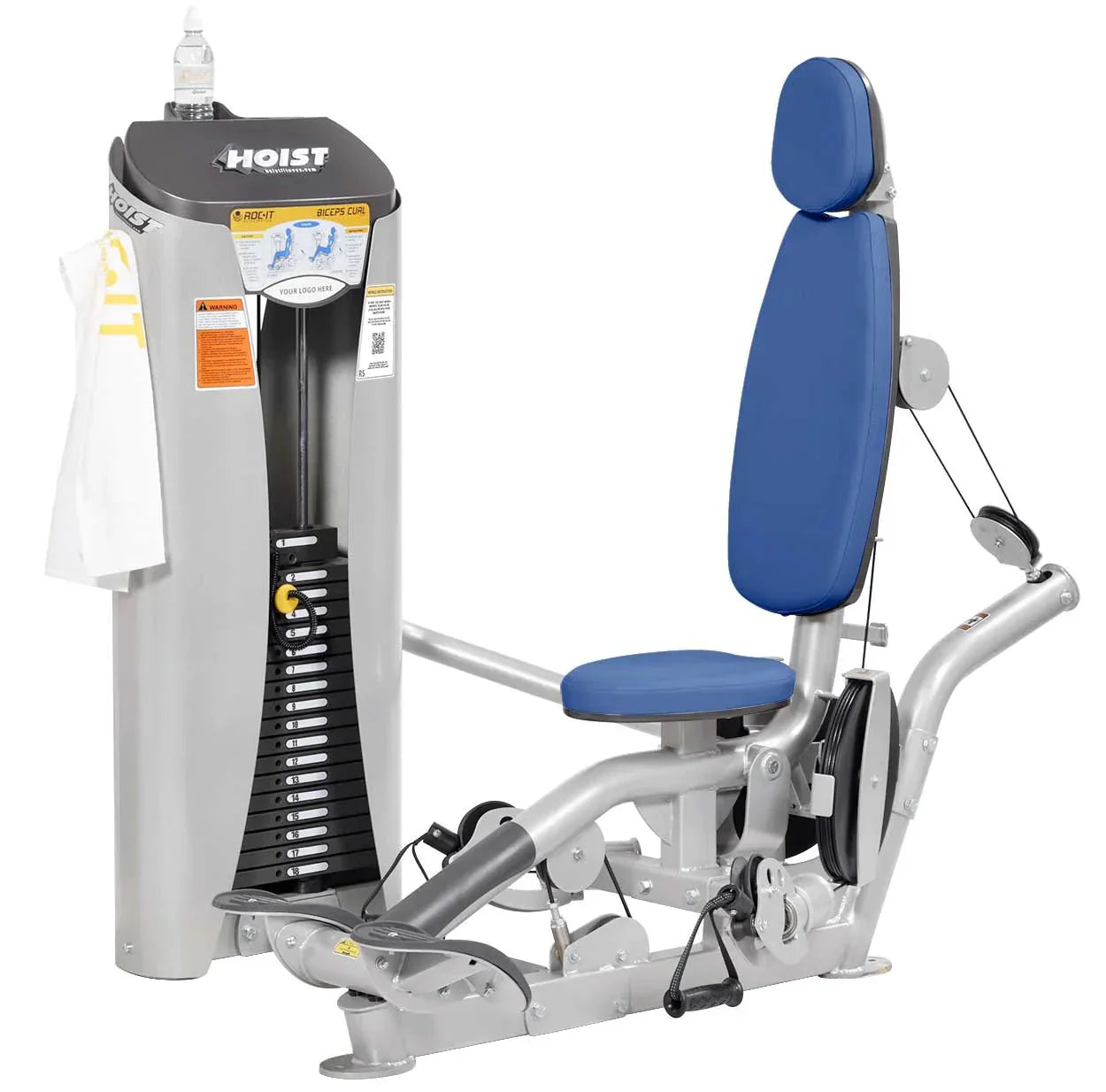 Hoist Roc-It Selectorized Biceps Curl