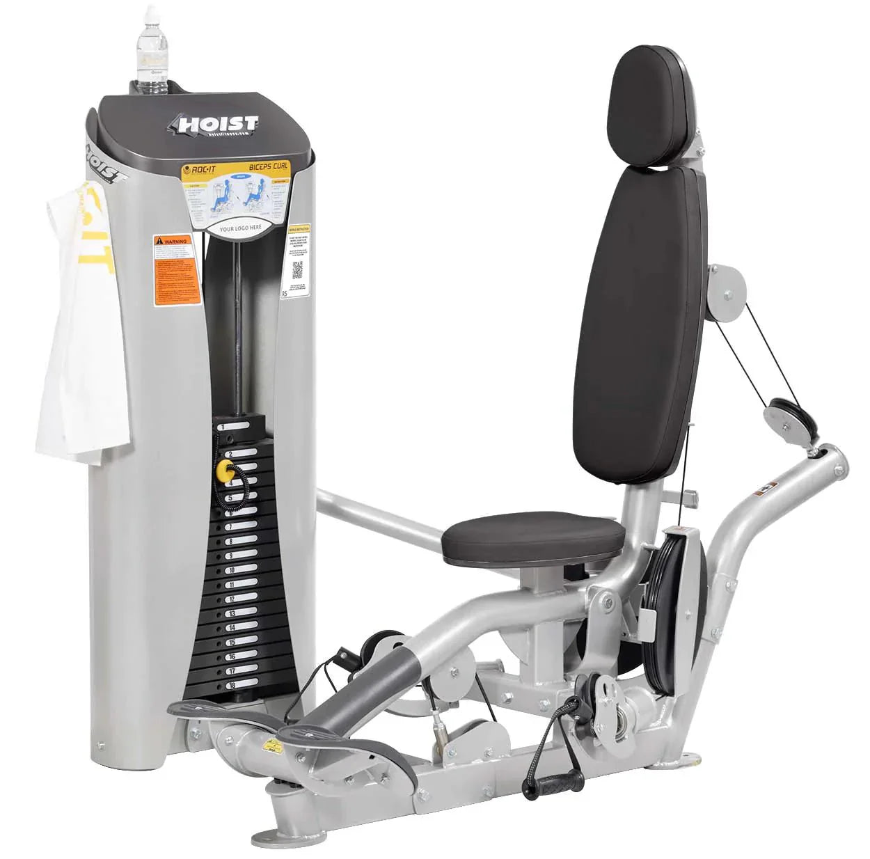 Hoist Roc-It Selectorized Biceps Curl