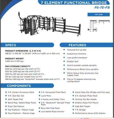 Hoist Seven Element Functional Bridge PS-7E-FB-Fitness Specialist