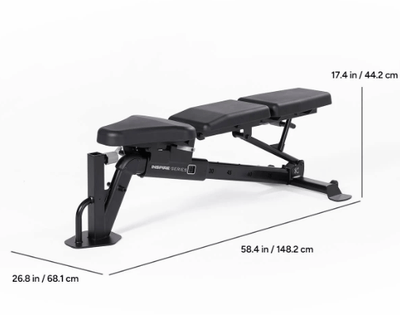 Inspire FID7 Pro Adjustable Bench – Commercial-Grade Utility Bench