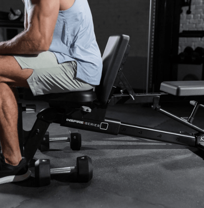 Inspire FID7 Pro Adjustable Bench – Commercial-Grade Utility Bench