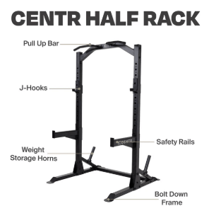 Inspire Ultimate Commercial Half Rack – Heavy‑Duty &amp; Versatile