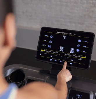 Inspire T5 Treadmill – 15" LED Display, Durable Steel Frame & Bluetooth Speakers
