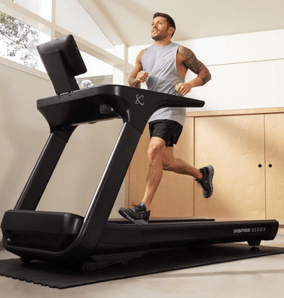 Inspire T7.5 Treadmill – 15.6" Touchscreen, Folding Deck & Bluetooth Speakers