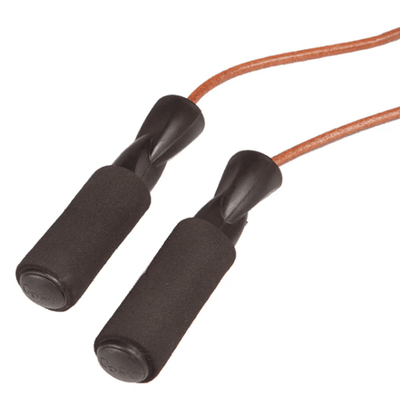 GoFit Leather Jump Rope – GF-LR Speed Rope for Cardio