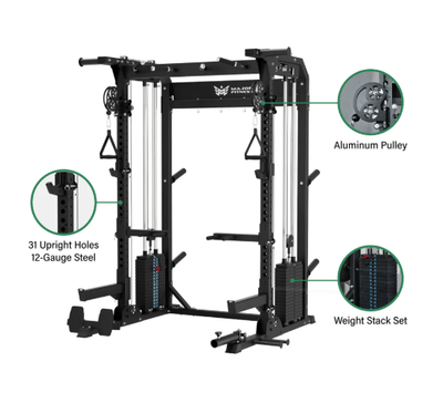 Major Fitness F22 Pro – Power Rack & Cable System | Fitness Specialist TX