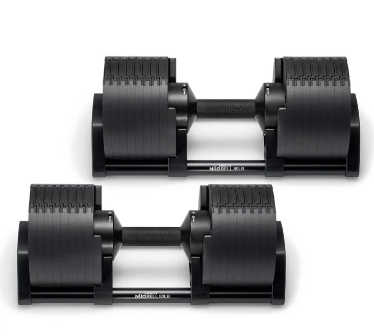 Nuobell 80lb Adjustable Dumbbells