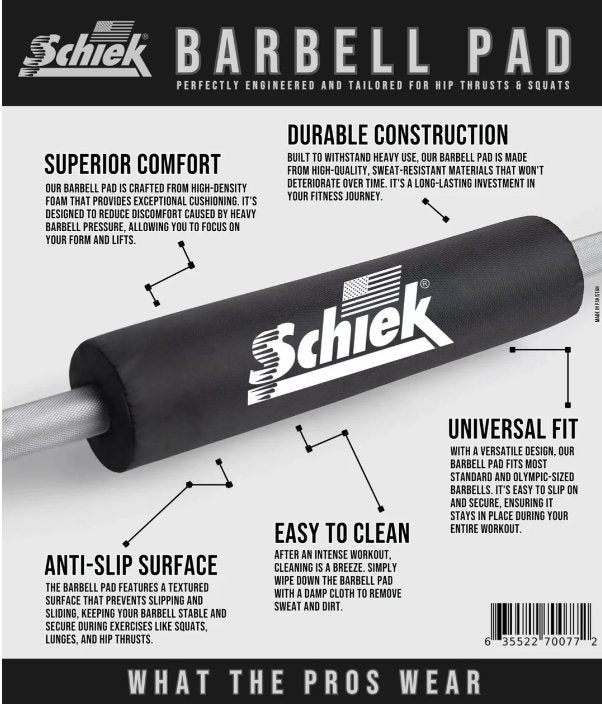 Schiek Barbell Pad
