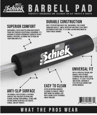Schiek Barbell Pad