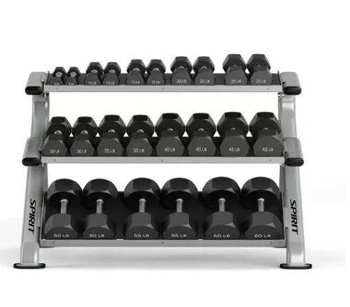 Spirit Commercial Dumbbell Rack (Adjustable Tray)