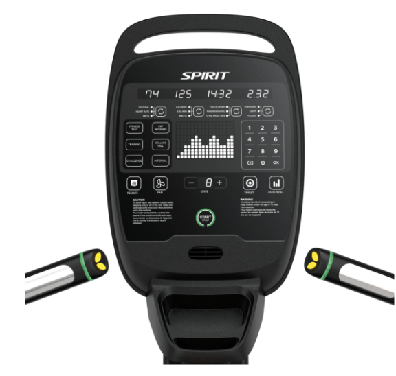 Spirit Fitness CSC880 Commercial StairClimber – Light Commercial, Fits 8' Ceilings – Fitness Specialist TX