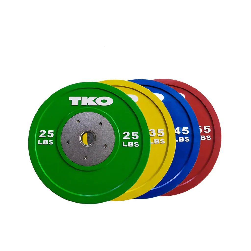 TKO color Competition Rubber Bumper Plates