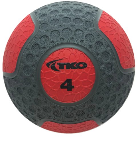 TKO Commercial Rubberized Medicine Ball