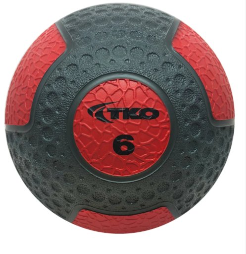 TKO Commercial Rubberized Medicine Ball