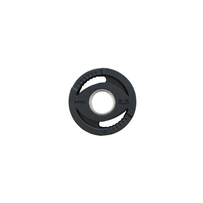TKO Olympic Rubber Grip Plate Bi-lateral Grip Design