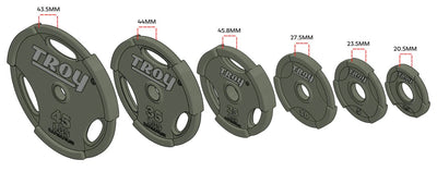 TROY Machined Grip Plate-Sold at Fitness Specialsit