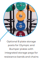 TRUE DUAL SIDED WEIGHT RACK XFW-8300 BASE UNIT