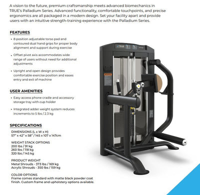 TRUE Palladium Glute Press – Commercial Glute Machine Fitness Specialist TX
